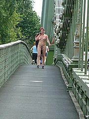 Shaz nude in public