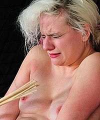 Nipple Tortured Blonde