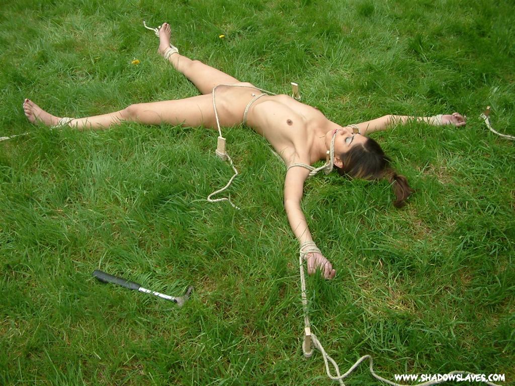 Teen Extreme Outdoor Bondage Free 49