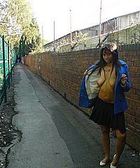 Teen Ebony Body Flashers