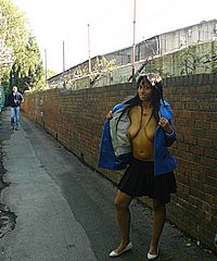 Teen Ebony Body Flashers